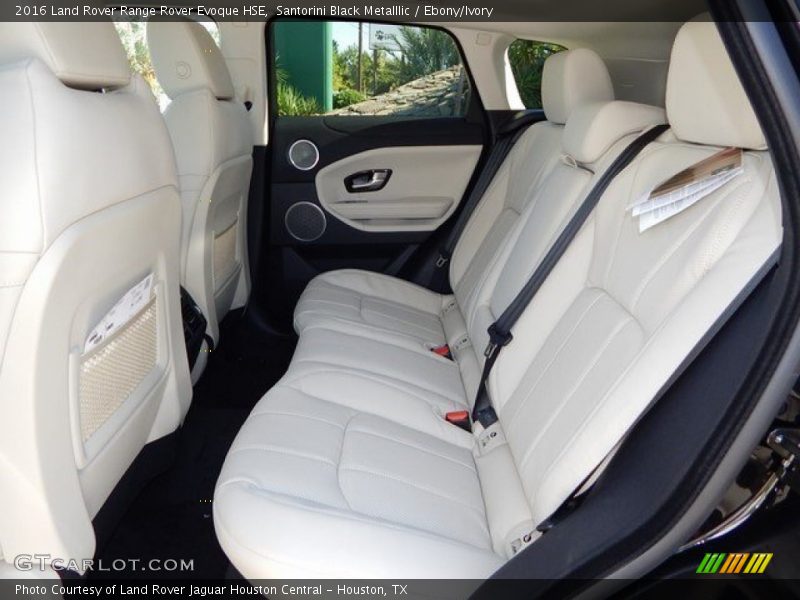 Santorini Black Metalllic / Ebony/Ivory 2016 Land Rover Range Rover Evoque HSE