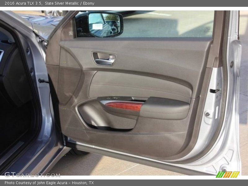 Slate Silver Metallic / Ebony 2016 Acura TLX 3.5