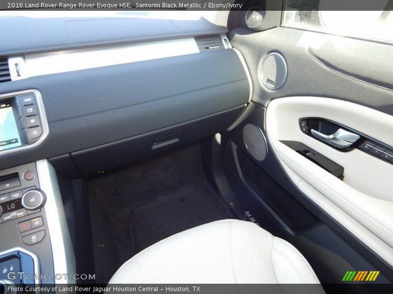 Santorini Black Metalllic / Ebony/Ivory 2016 Land Rover Range Rover Evoque HSE