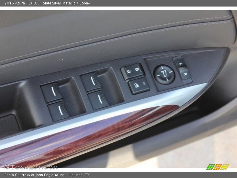 Slate Silver Metallic / Ebony 2016 Acura TLX 3.5