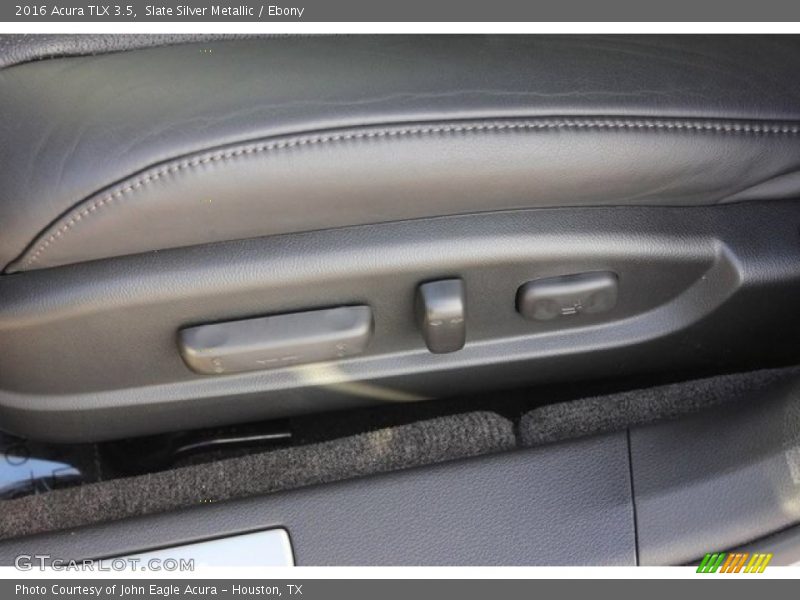 Slate Silver Metallic / Ebony 2016 Acura TLX 3.5
