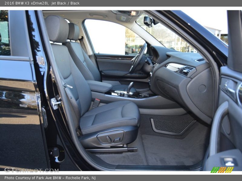 Jet Black / Black 2016 BMW X3 xDrive28i