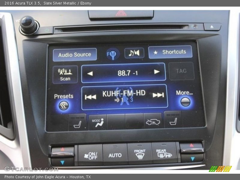 Slate Silver Metallic / Ebony 2016 Acura TLX 3.5