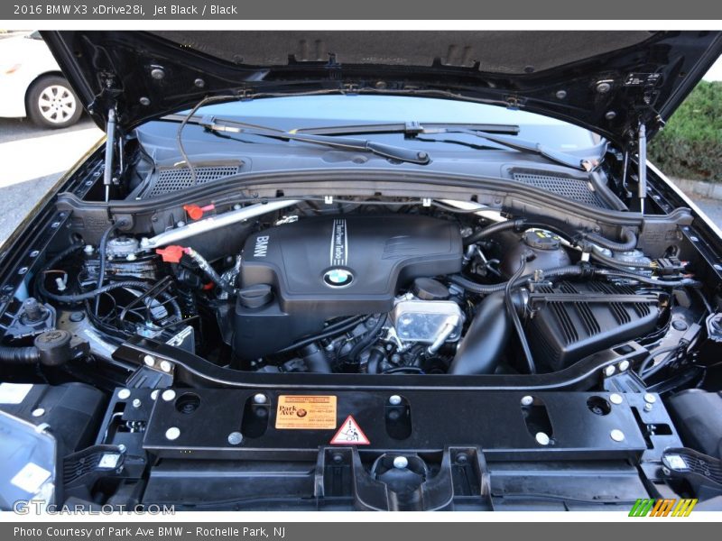 Jet Black / Black 2016 BMW X3 xDrive28i