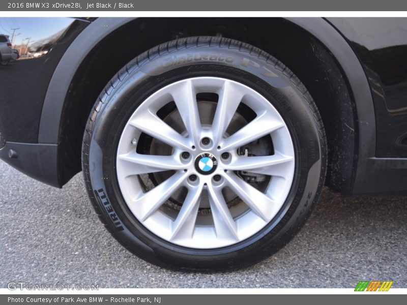 Jet Black / Black 2016 BMW X3 xDrive28i