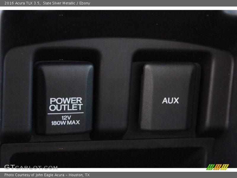 Slate Silver Metallic / Ebony 2016 Acura TLX 3.5
