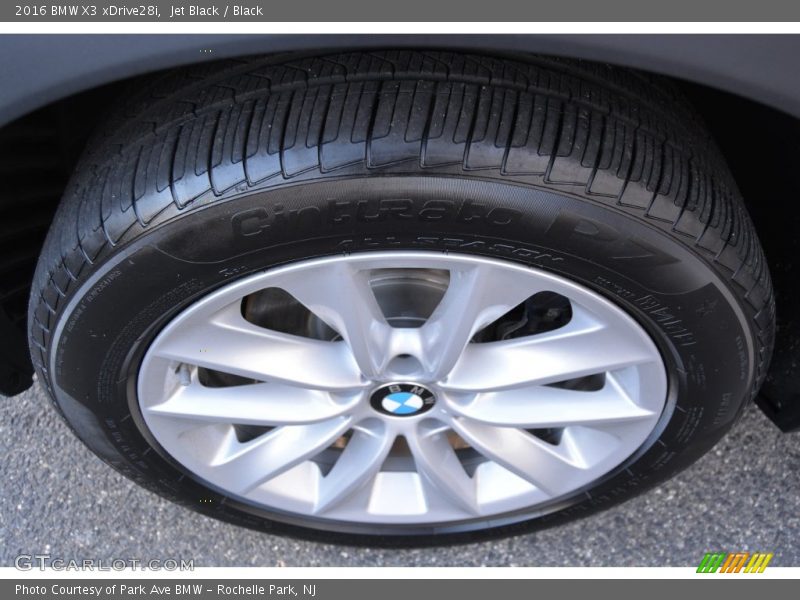 Jet Black / Black 2016 BMW X3 xDrive28i