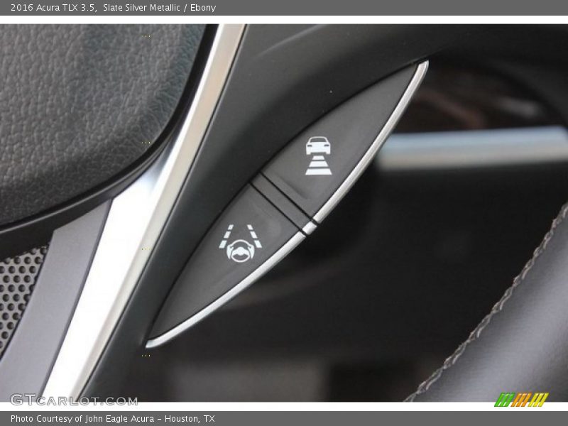 Slate Silver Metallic / Ebony 2016 Acura TLX 3.5