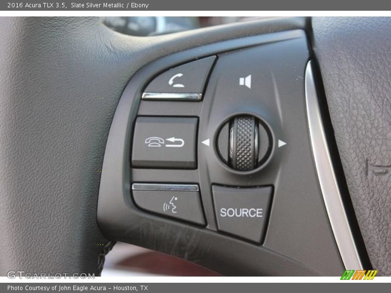 Slate Silver Metallic / Ebony 2016 Acura TLX 3.5
