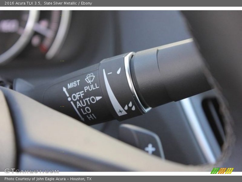 Slate Silver Metallic / Ebony 2016 Acura TLX 3.5