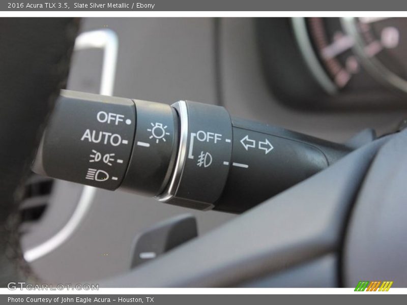 Slate Silver Metallic / Ebony 2016 Acura TLX 3.5