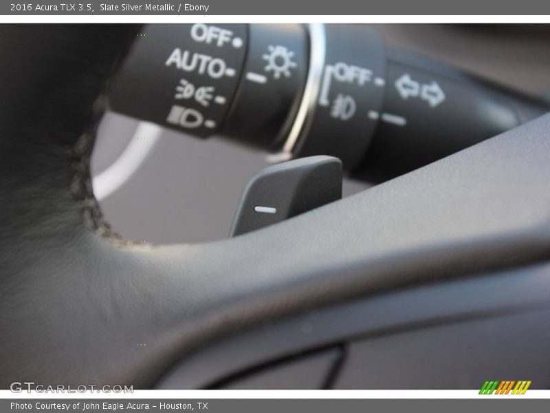 Slate Silver Metallic / Ebony 2016 Acura TLX 3.5