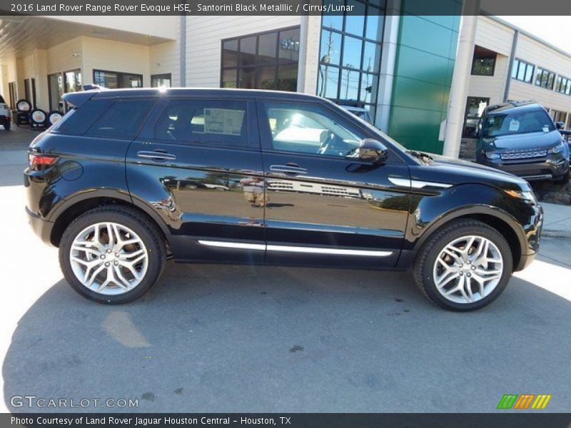 Santorini Black Metalllic / Cirrus/Lunar 2016 Land Rover Range Rover Evoque HSE