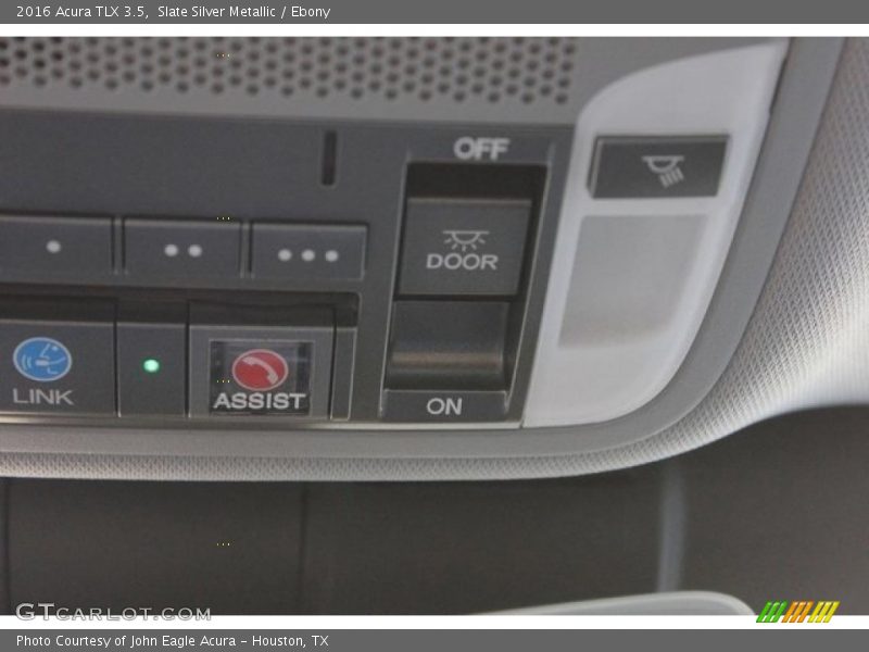 Slate Silver Metallic / Ebony 2016 Acura TLX 3.5