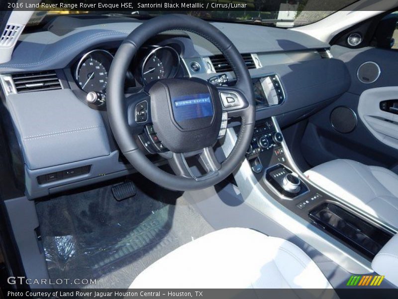 Santorini Black Metalllic / Cirrus/Lunar 2016 Land Rover Range Rover Evoque HSE