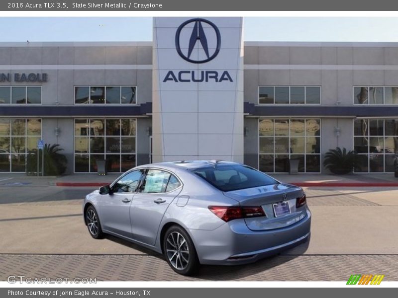 Slate Silver Metallic / Graystone 2016 Acura TLX 3.5
