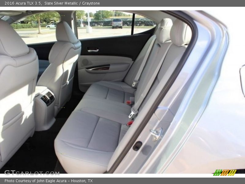 Slate Silver Metallic / Graystone 2016 Acura TLX 3.5
