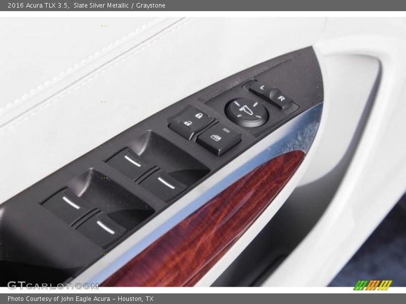 Slate Silver Metallic / Graystone 2016 Acura TLX 3.5