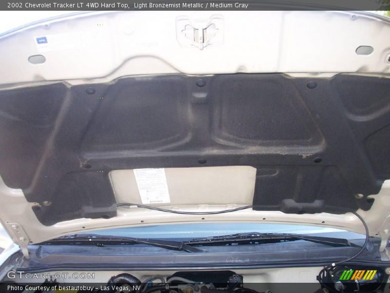 Light Bronzemist Metallic / Medium Gray 2002 Chevrolet Tracker LT 4WD Hard Top