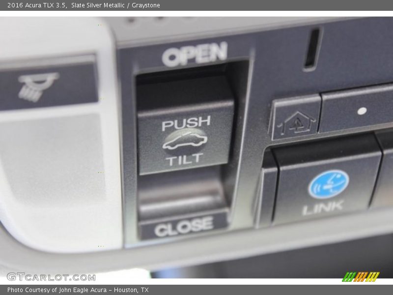 Slate Silver Metallic / Graystone 2016 Acura TLX 3.5