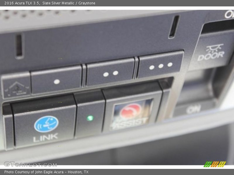 Slate Silver Metallic / Graystone 2016 Acura TLX 3.5