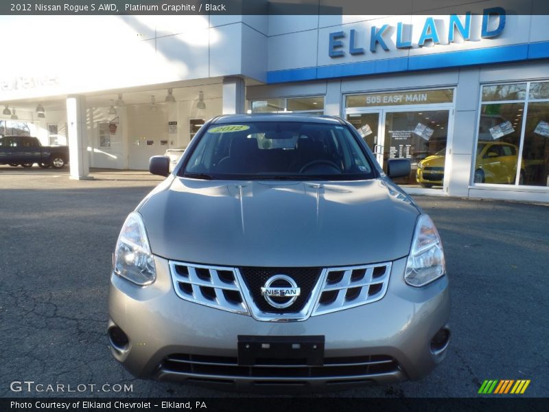 Platinum Graphite / Black 2012 Nissan Rogue S AWD