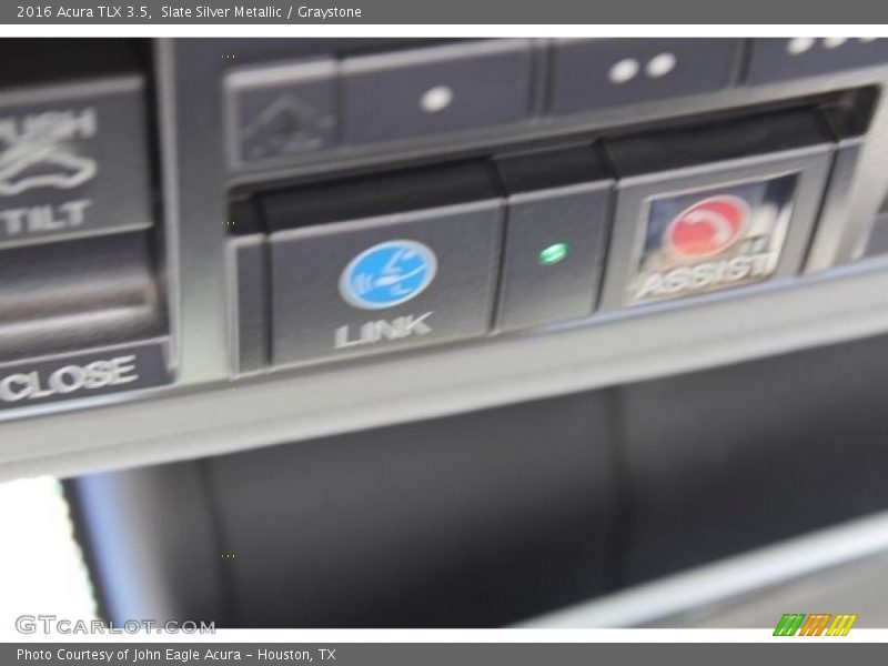 Slate Silver Metallic / Graystone 2016 Acura TLX 3.5