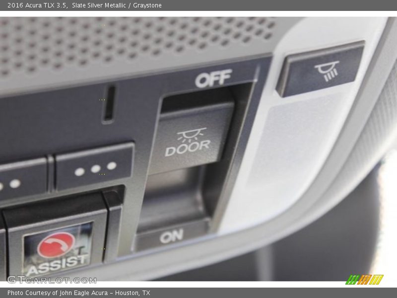 Slate Silver Metallic / Graystone 2016 Acura TLX 3.5