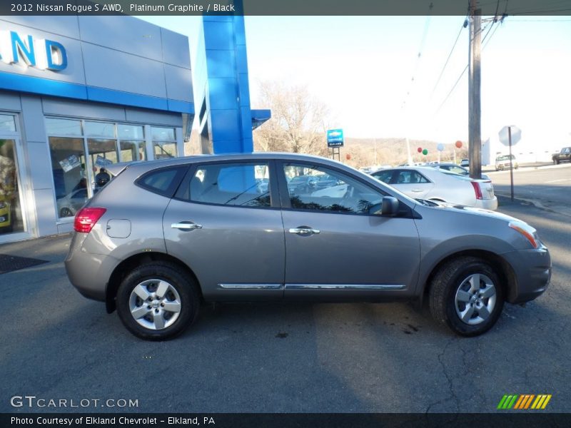 Platinum Graphite / Black 2012 Nissan Rogue S AWD