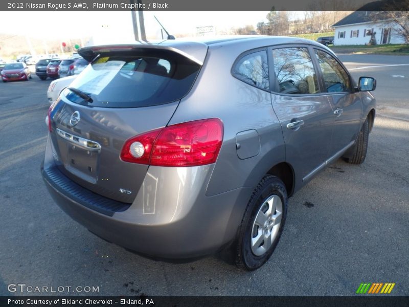 Platinum Graphite / Black 2012 Nissan Rogue S AWD
