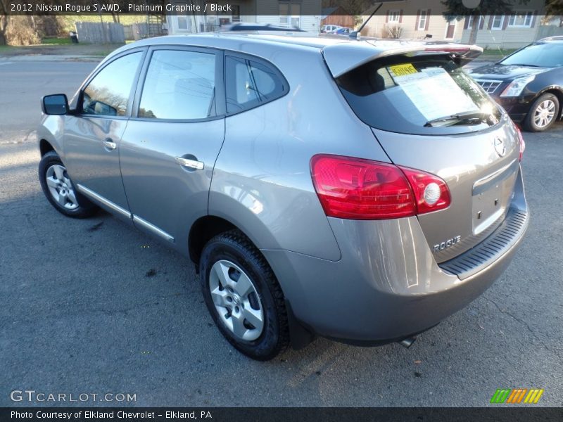 Platinum Graphite / Black 2012 Nissan Rogue S AWD
