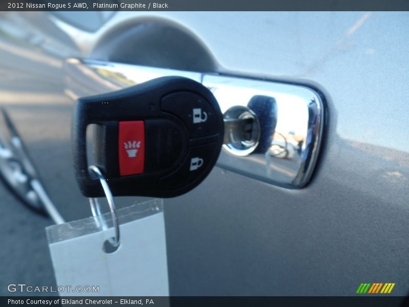 Platinum Graphite / Black 2012 Nissan Rogue S AWD