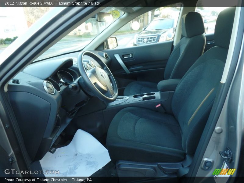 Platinum Graphite / Black 2012 Nissan Rogue S AWD