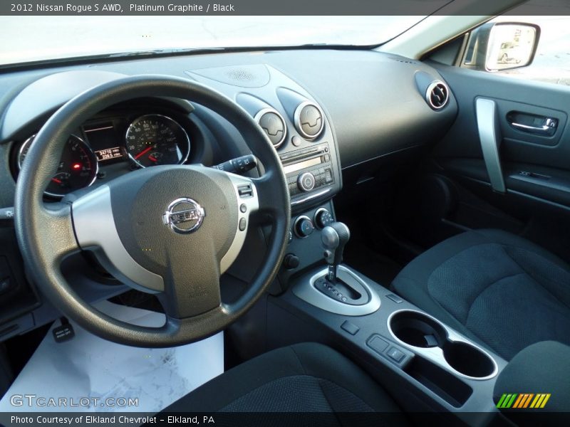 Platinum Graphite / Black 2012 Nissan Rogue S AWD