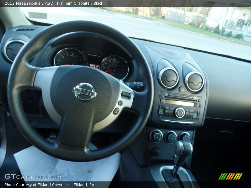 Platinum Graphite / Black 2012 Nissan Rogue S AWD
