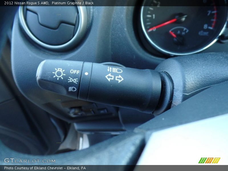 Platinum Graphite / Black 2012 Nissan Rogue S AWD