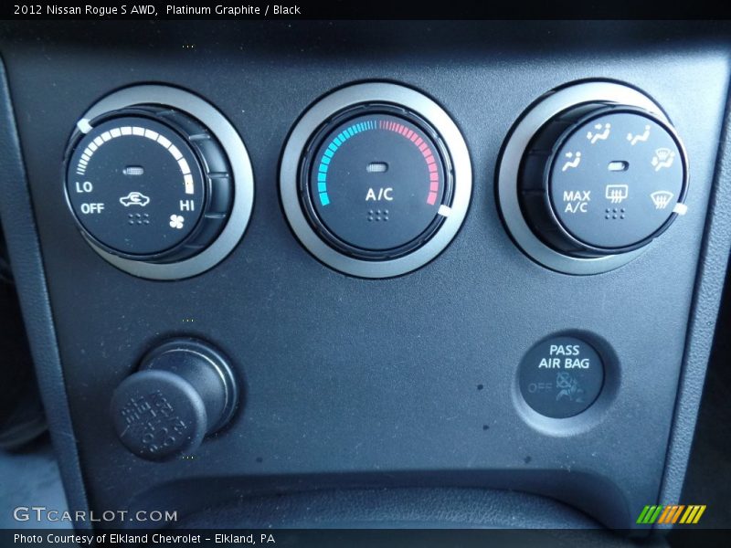 Platinum Graphite / Black 2012 Nissan Rogue S AWD