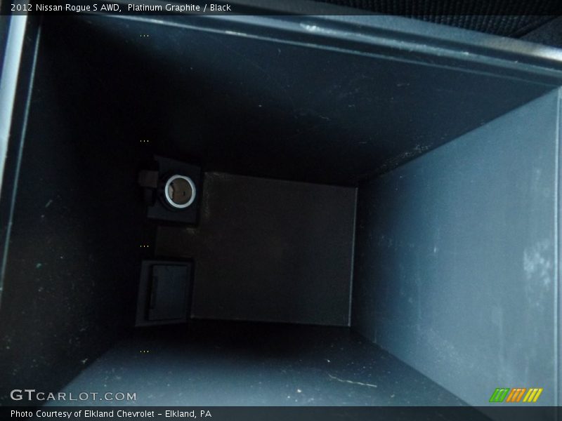 Platinum Graphite / Black 2012 Nissan Rogue S AWD