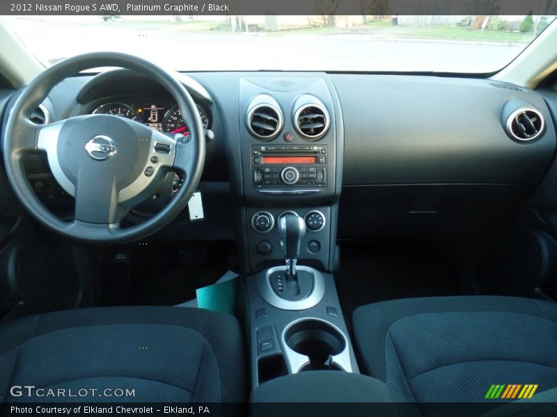 Platinum Graphite / Black 2012 Nissan Rogue S AWD