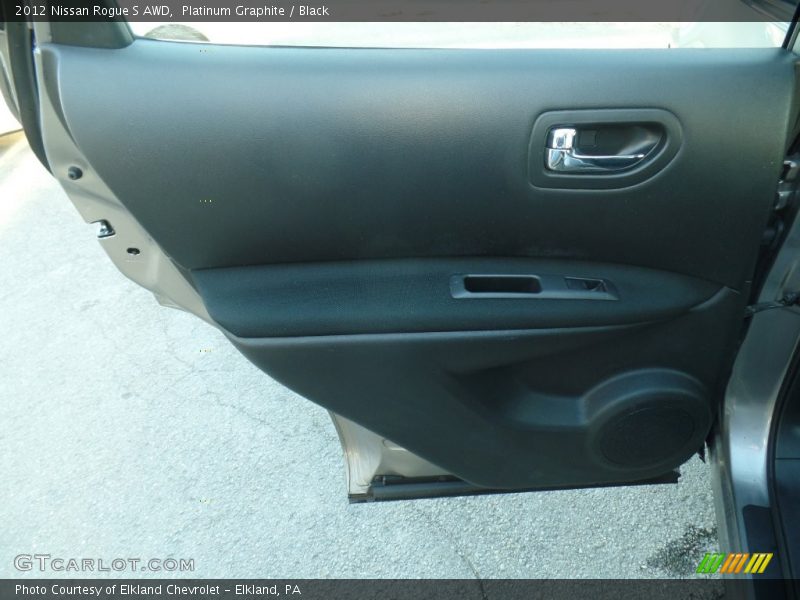 Platinum Graphite / Black 2012 Nissan Rogue S AWD