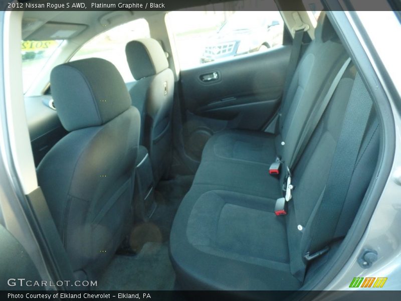 Platinum Graphite / Black 2012 Nissan Rogue S AWD