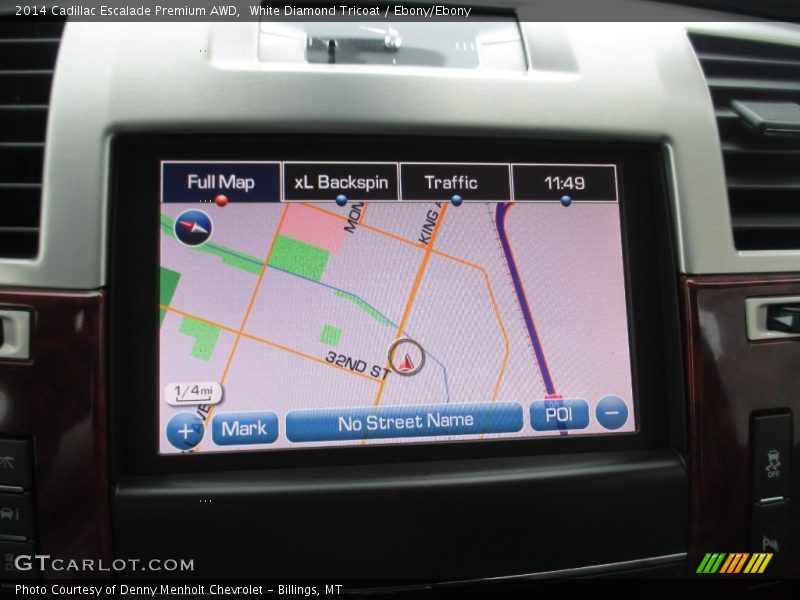 White Diamond Tricoat / Ebony/Ebony 2014 Cadillac Escalade Premium AWD