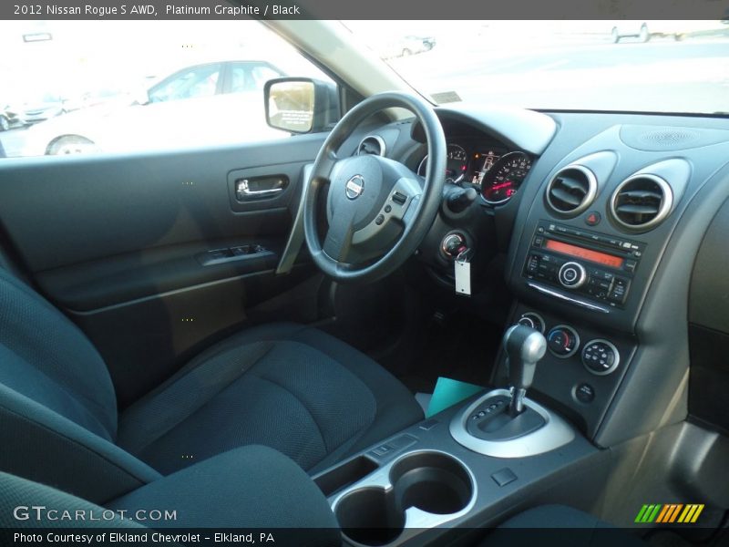Platinum Graphite / Black 2012 Nissan Rogue S AWD