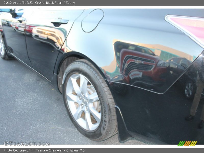 Crystal Black Pearl / Ebony 2012 Acura TL 3.5