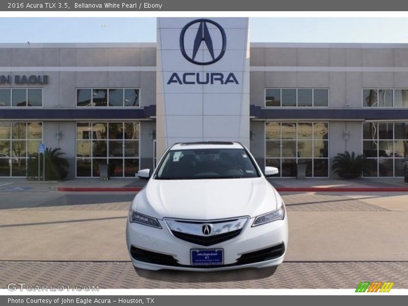 Bellanova White Pearl / Ebony 2016 Acura TLX 3.5