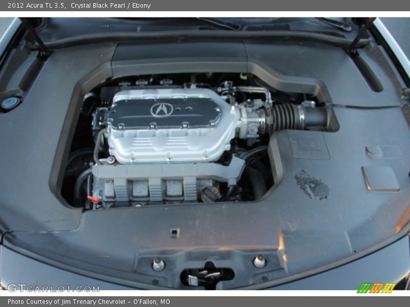 Crystal Black Pearl / Ebony 2012 Acura TL 3.5