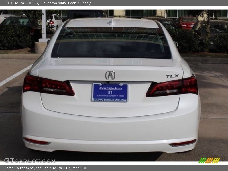 Bellanova White Pearl / Ebony 2016 Acura TLX 3.5