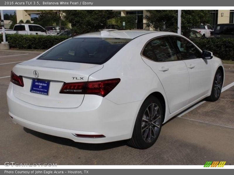 Bellanova White Pearl / Ebony 2016 Acura TLX 3.5