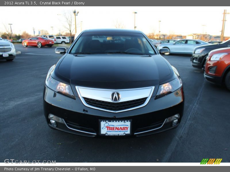 Crystal Black Pearl / Ebony 2012 Acura TL 3.5