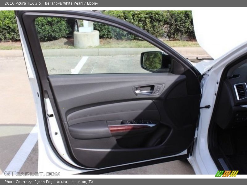 Bellanova White Pearl / Ebony 2016 Acura TLX 3.5